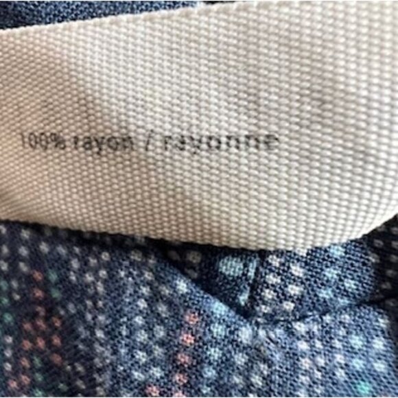 Aeropostale Womens Swing Mini Sundress Sz Small Blue Lightweight Boho Sleeveless - Picture 7 of 12